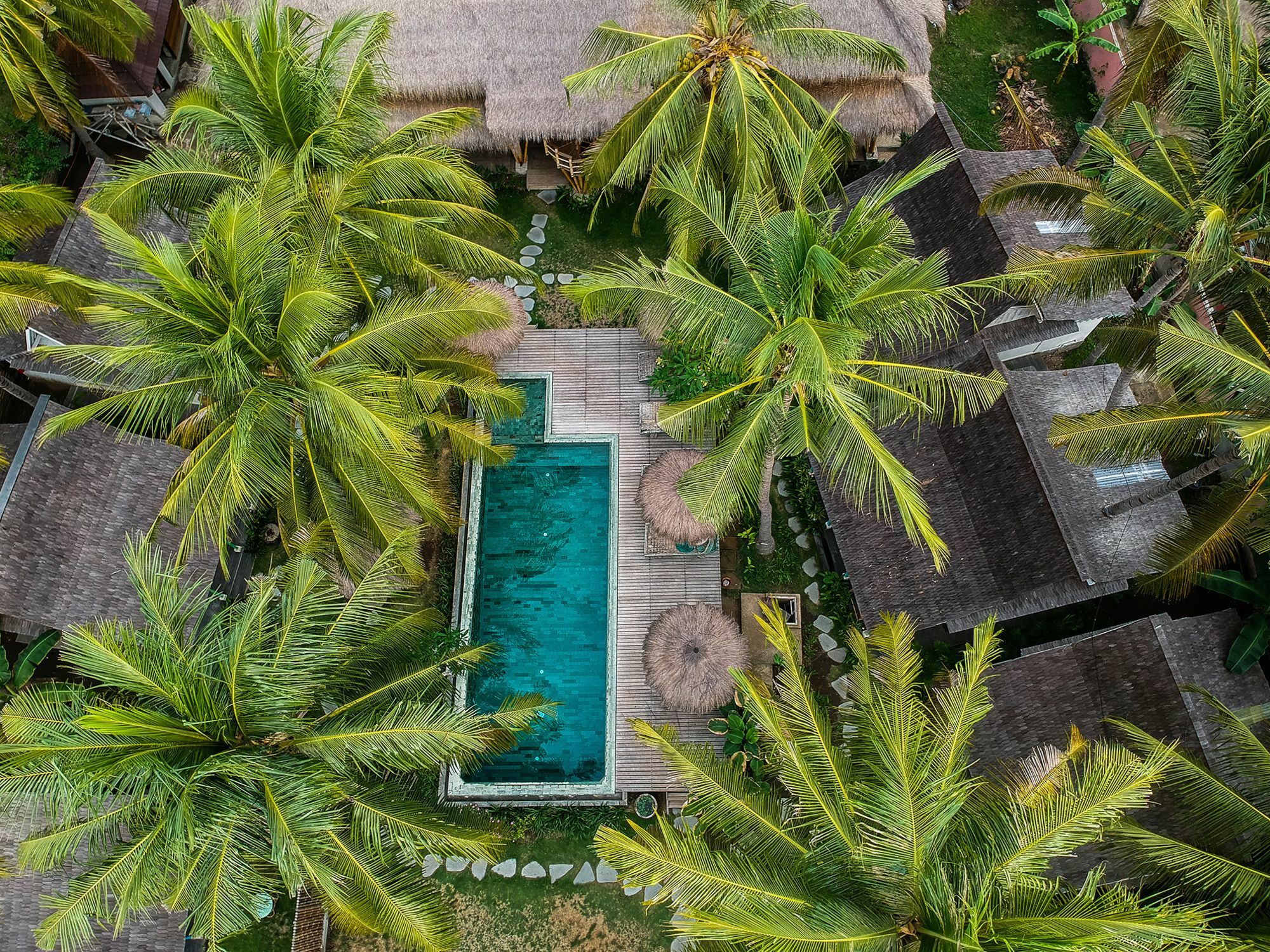 Captain Coconuts Gili Air Hotel Exterior foto
